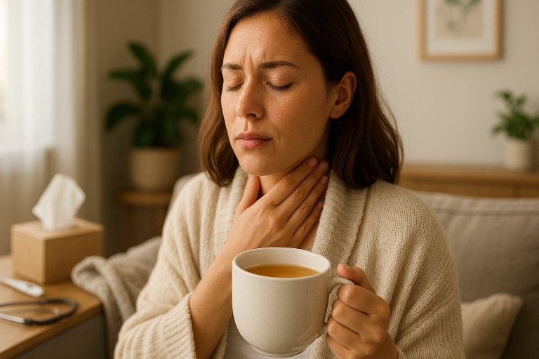 sore throat treatment, causes, remedies