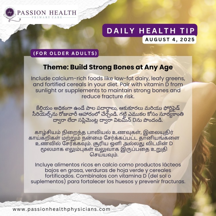 Build Strong Bones at Any Age