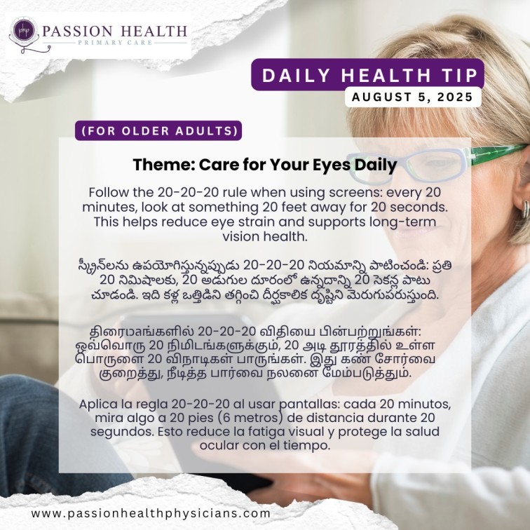 Care for Your Eyes Daily