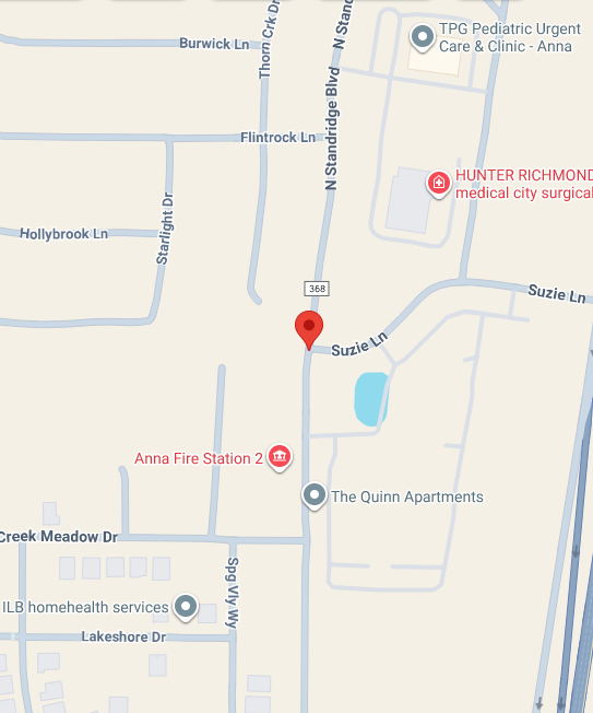 map of Anna