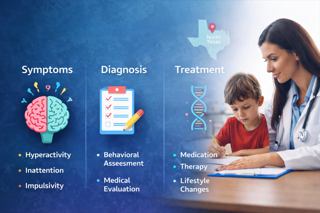 The Complete Guide to ADHD: Symptoms, Diagnosis, and Advanced Treatment in North Texas