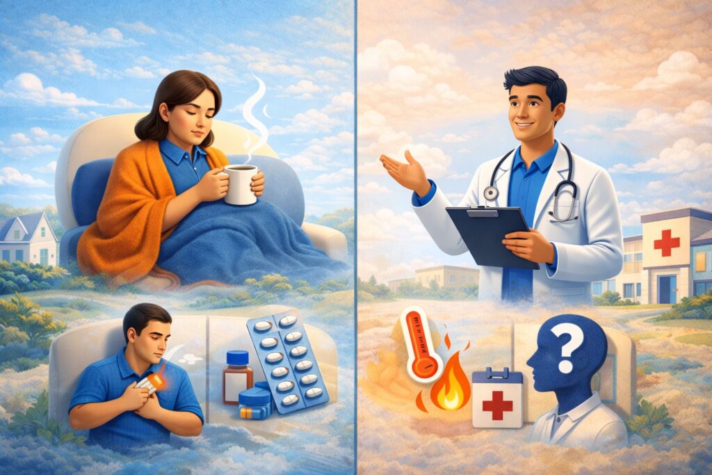 Understanding Your Symptoms: When Is Home Care Enough — And When Should You Seek Medical Guidance