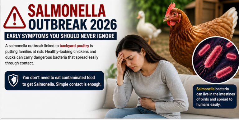Salmonella Outbreak 2026 Symptoms