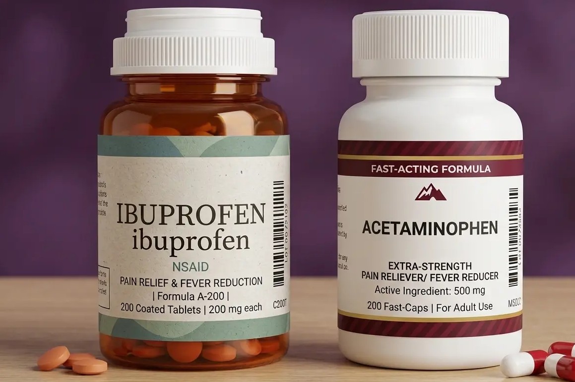 Acetaminophen vs Ibuprofen: Key Differences and Which Pain Reliever Works Best