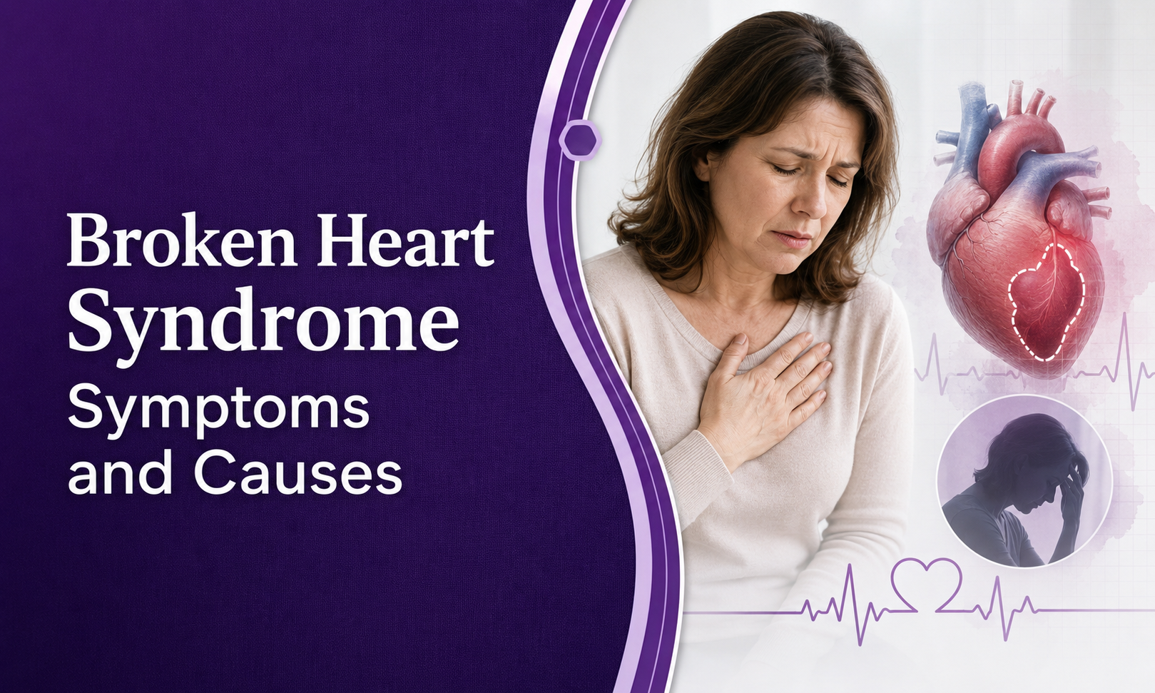 Broken Heart Syndrome Symptoms and Causes: Can Stress Break Your Heart?