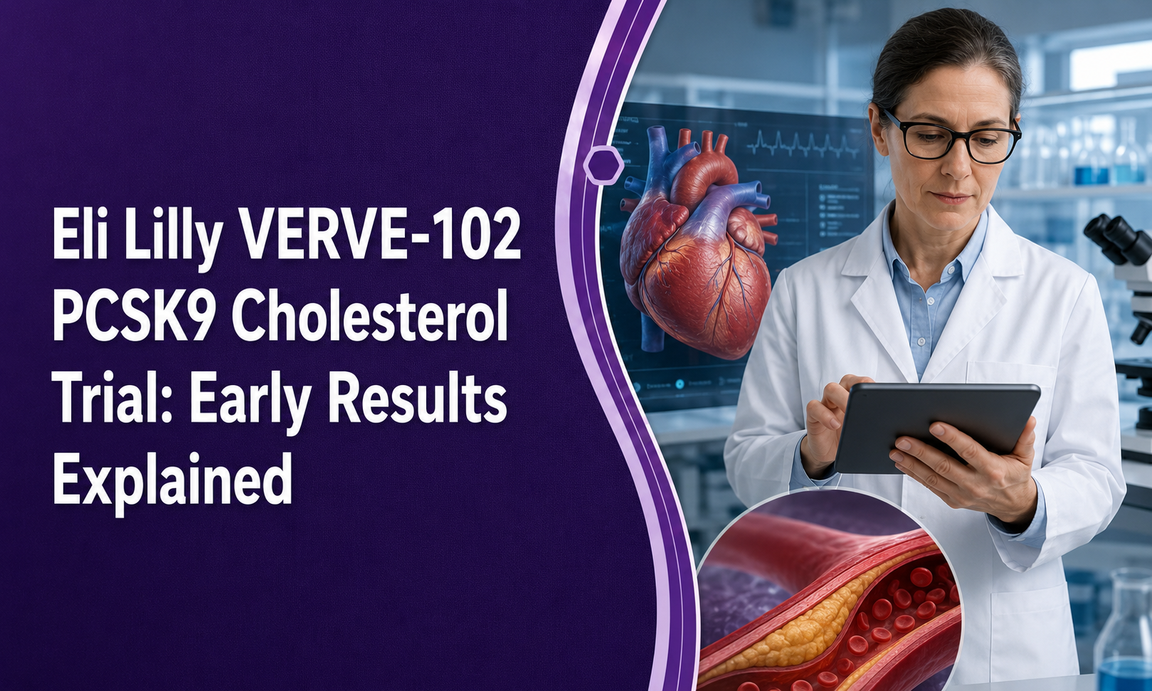 Eli Lilly VERVE-102 PCSK9 Cholesterol Trial: Early Results Explained