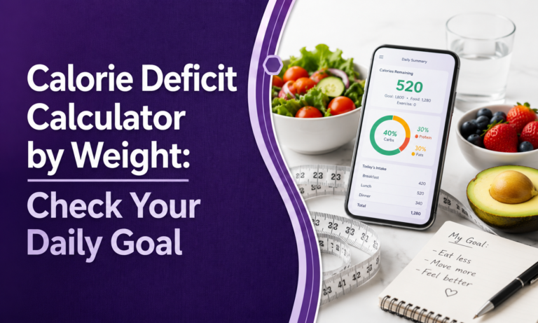 Calorie Deficit Calculator by Weight