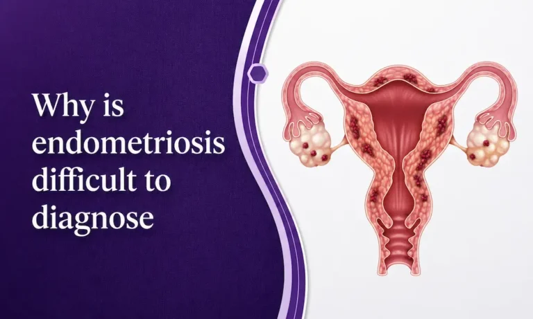 Why is endometriosis difficult to diagnose