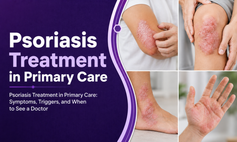 Is that itchy, scaly rash getting worse? Psoriasis Treatment in Primary Care may help you understand symptoms, triggers, and safe next steps.