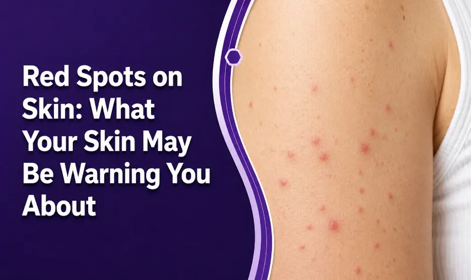 red spots on skin