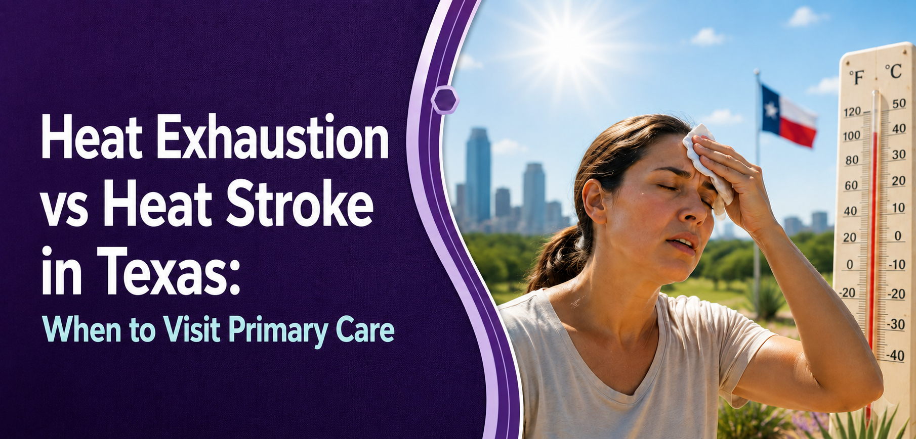 Heat Exhaustion vs Heat Stroke in Texas: When to Visit Primary Care