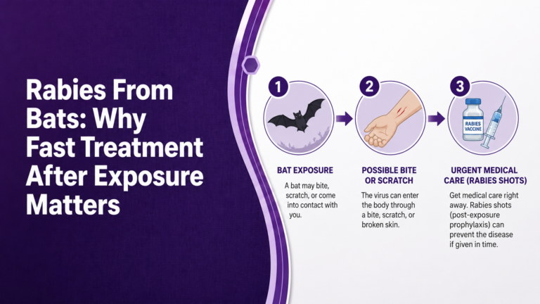 Rabies from bats