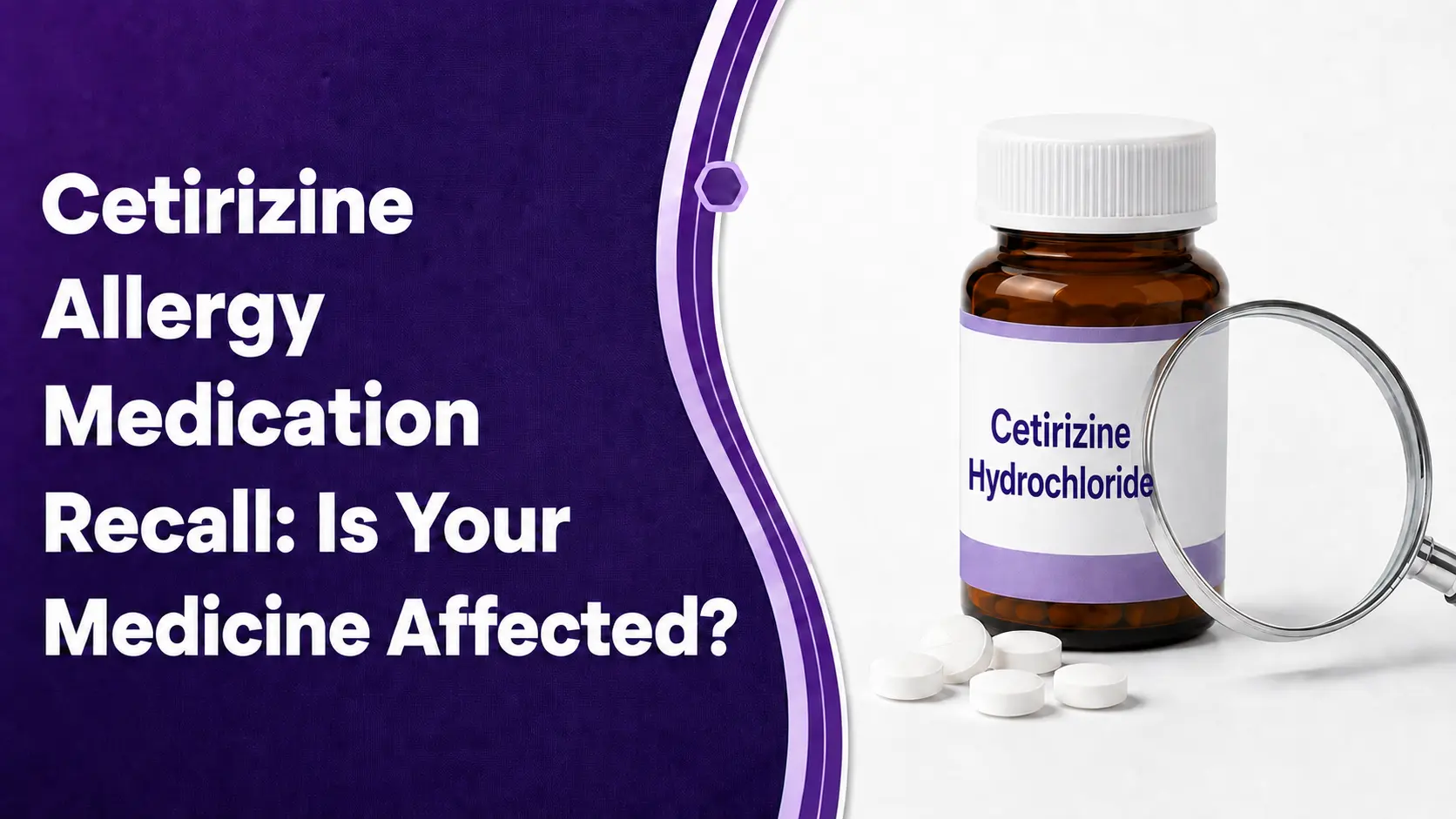 Cetirizine Allergy Medication Recall