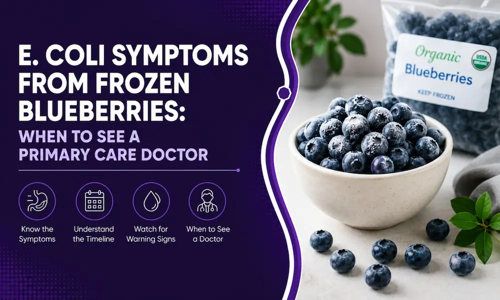 E. Coli Symptoms From Frozen Blueberries