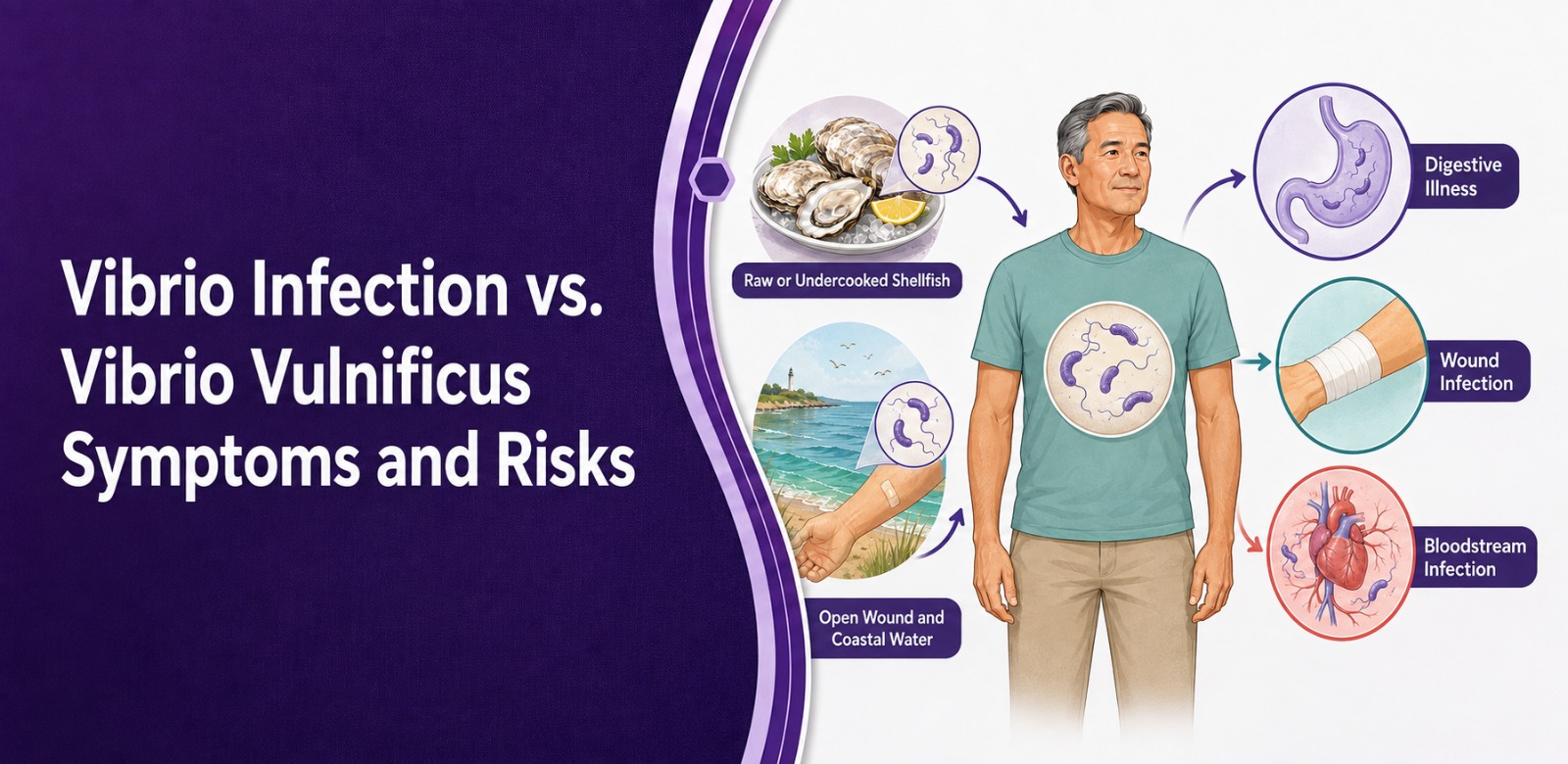 Vibrio Infection vs. Vibrio Vulnificus: What Is the Difference? post thumbnail image
