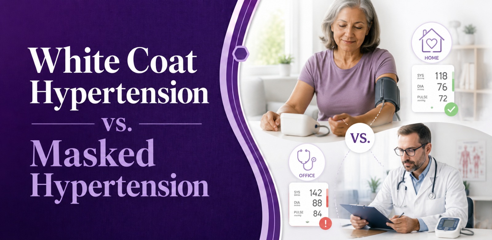 White Coat Hypertension vs. Masked Hypertension: Why Your Blood Pressure Readings Change post thumbnail image