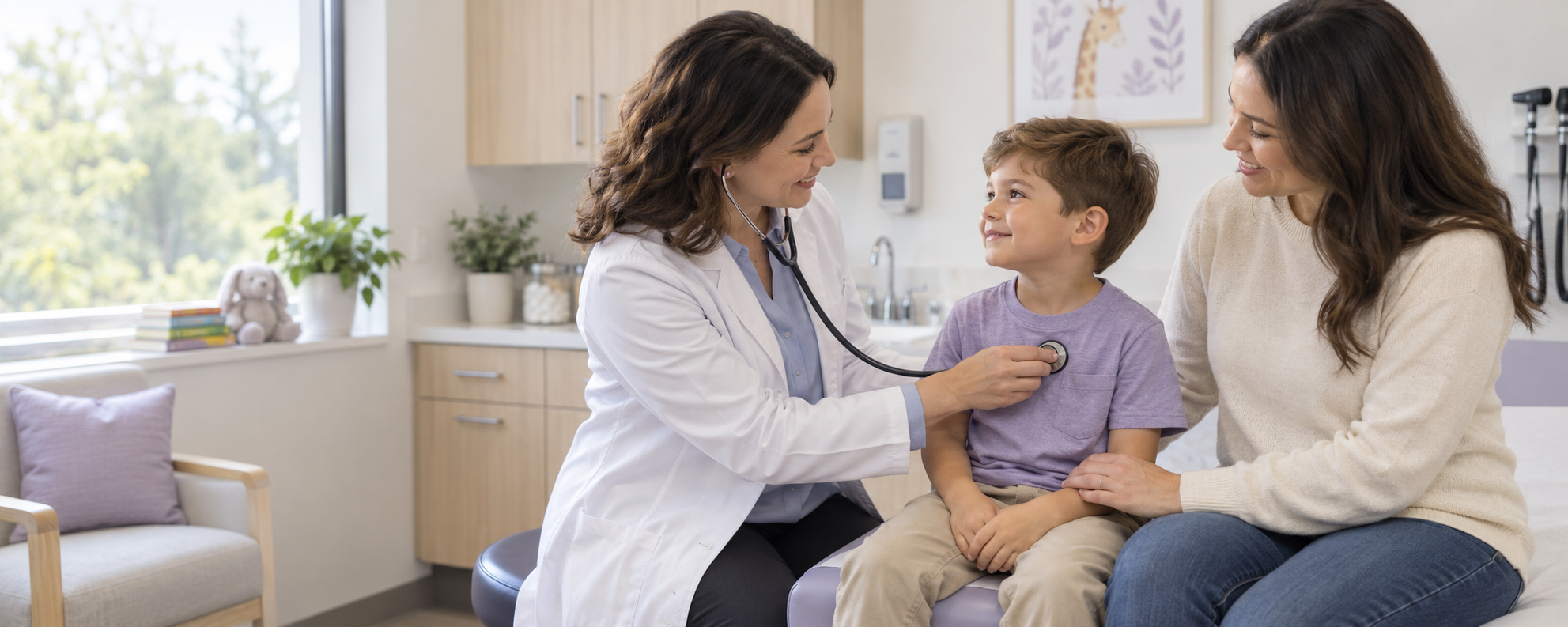 Pediatric care for children and families