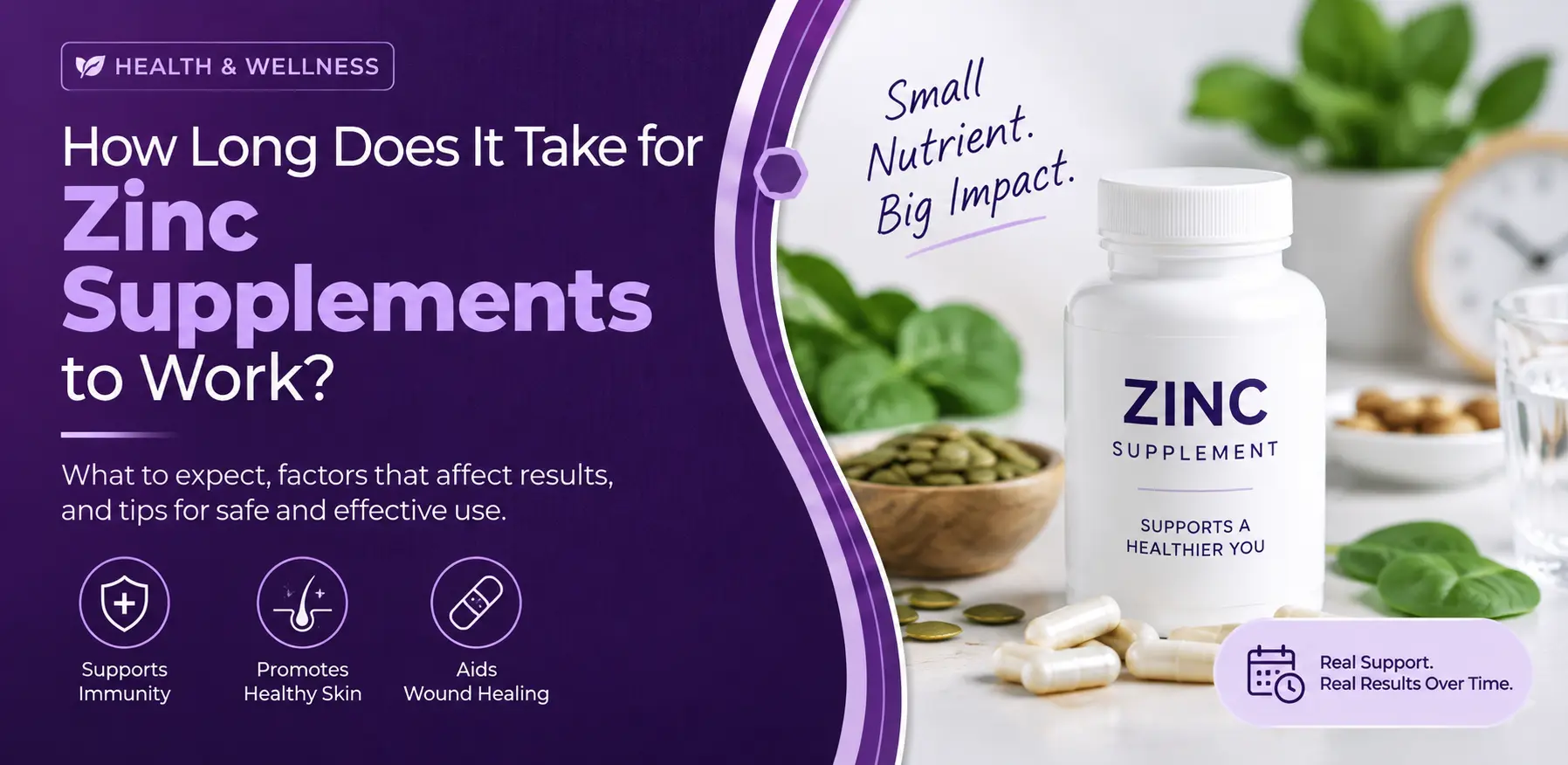 How Long Does It Take for Zinc Supplements to Work?
